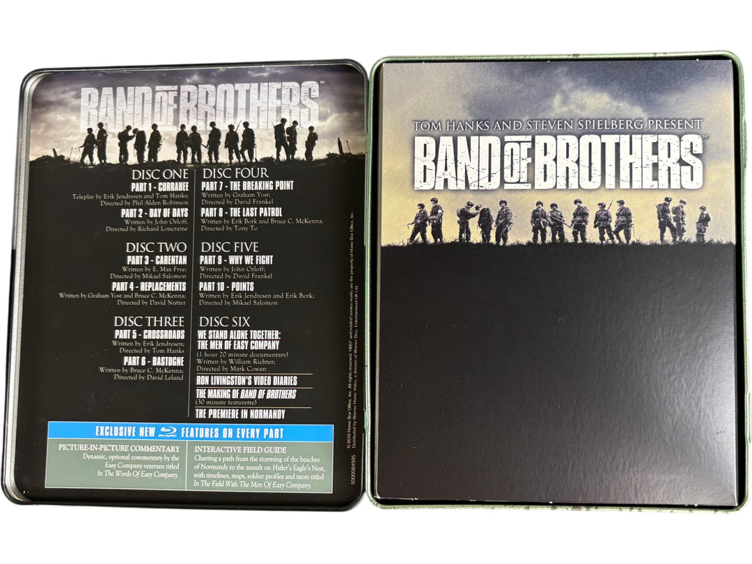 Band of Brothers Blu-ray Box Set Steelbook 6 Discs War Drama HBO - Think Vintage