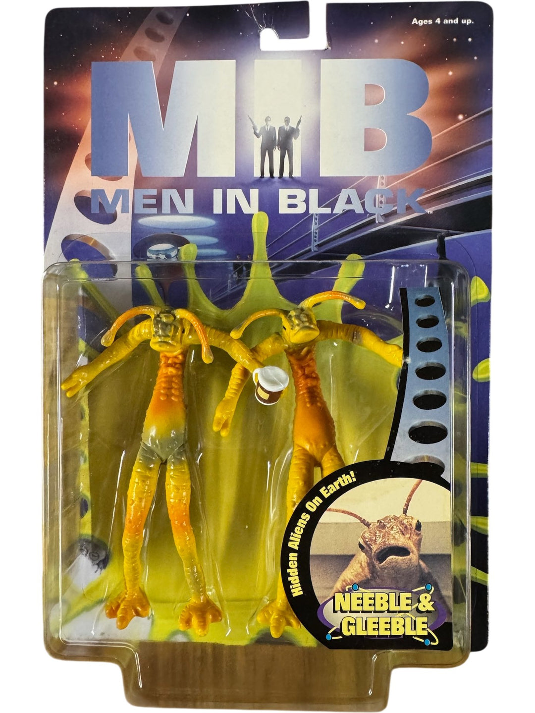 Men In Black Neeble & Gleeeble Bendable Figures