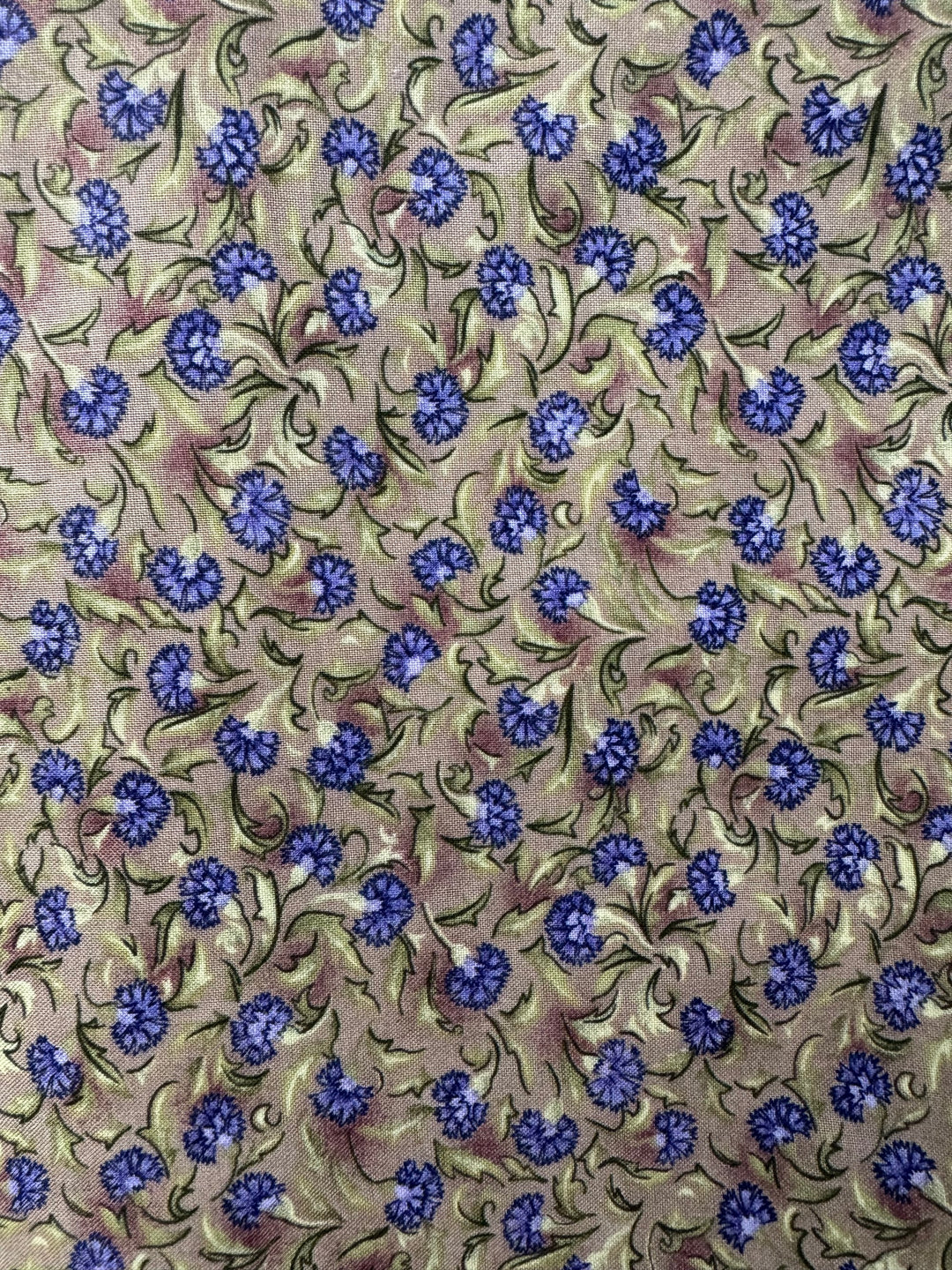 Floral Patterned Fabric - 3.8m - Think Vintage