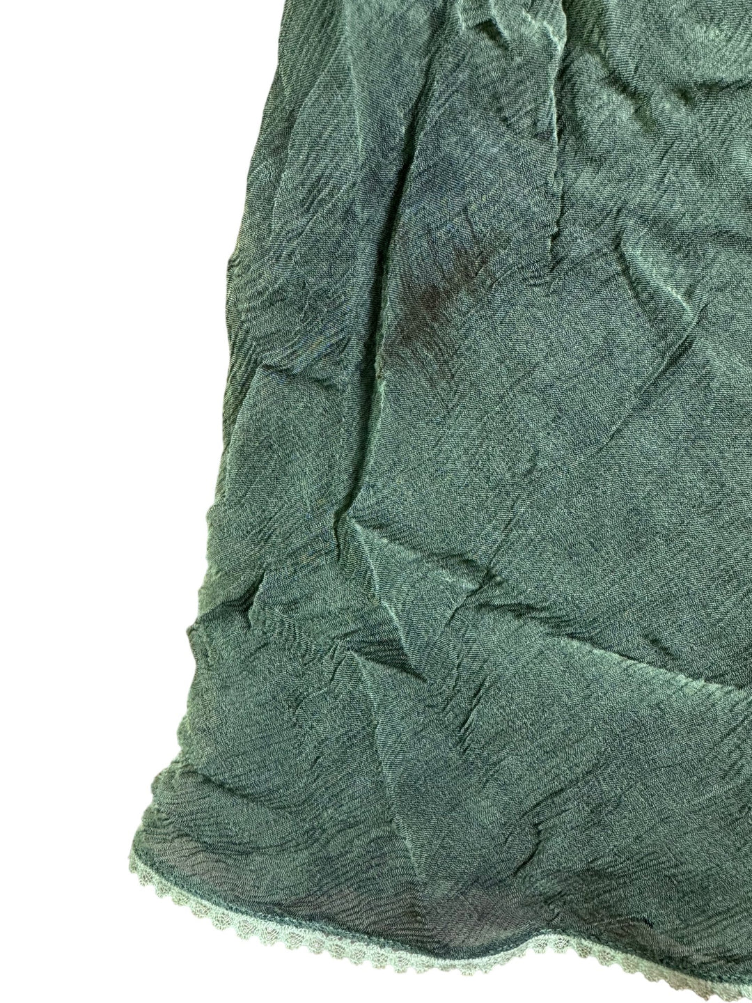 John Galliano Sheer Green Camisole - XS