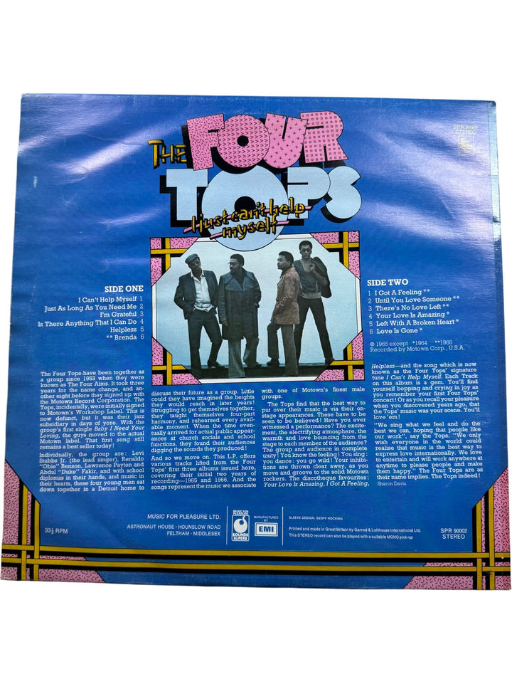 Four Tops I Can't Help Myself Album - Good