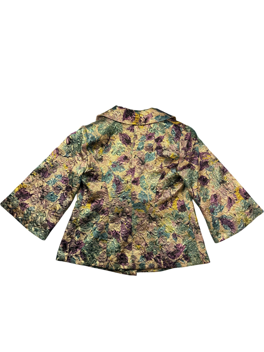 Floral Patterned Bolero Jacket - M/L