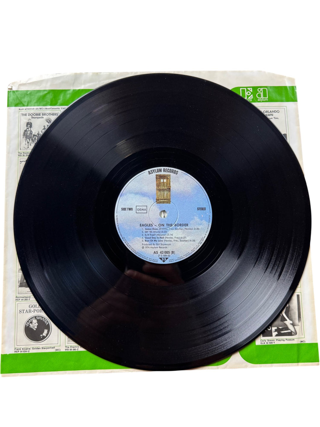 Eagles On The Border Vinyl Record - Good