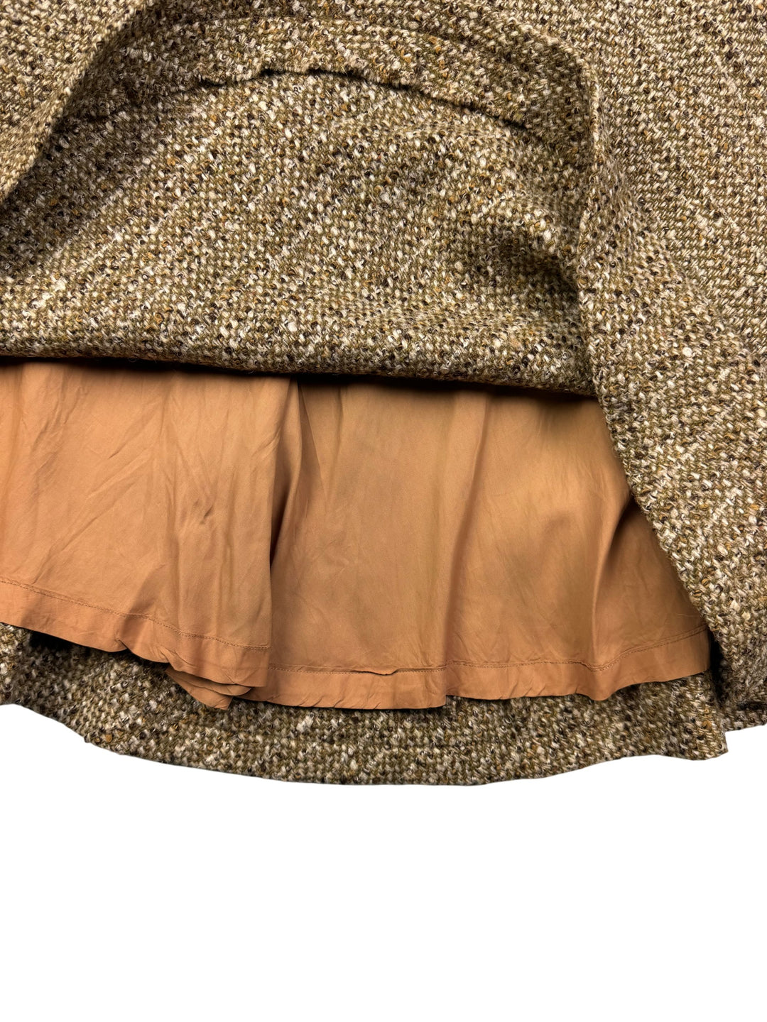 1970s Textured Knit Vest and Skirt Set - M