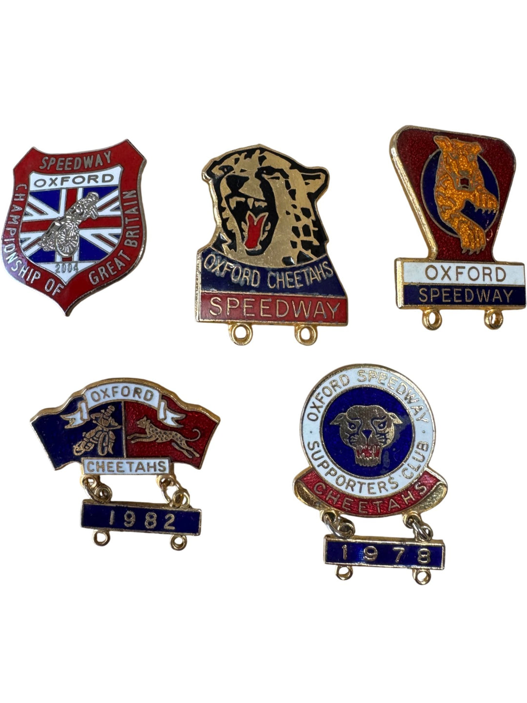 Oxford Speedway Badge Collection