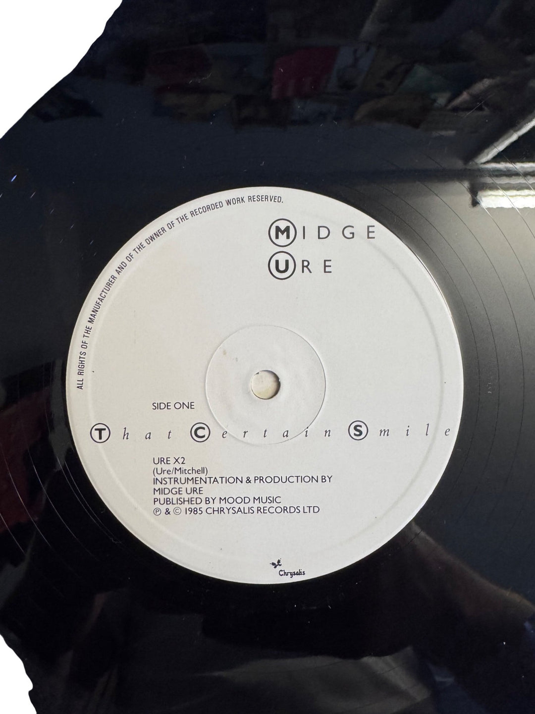 Midge Ure That Certain Smile Viny - Very Goodl