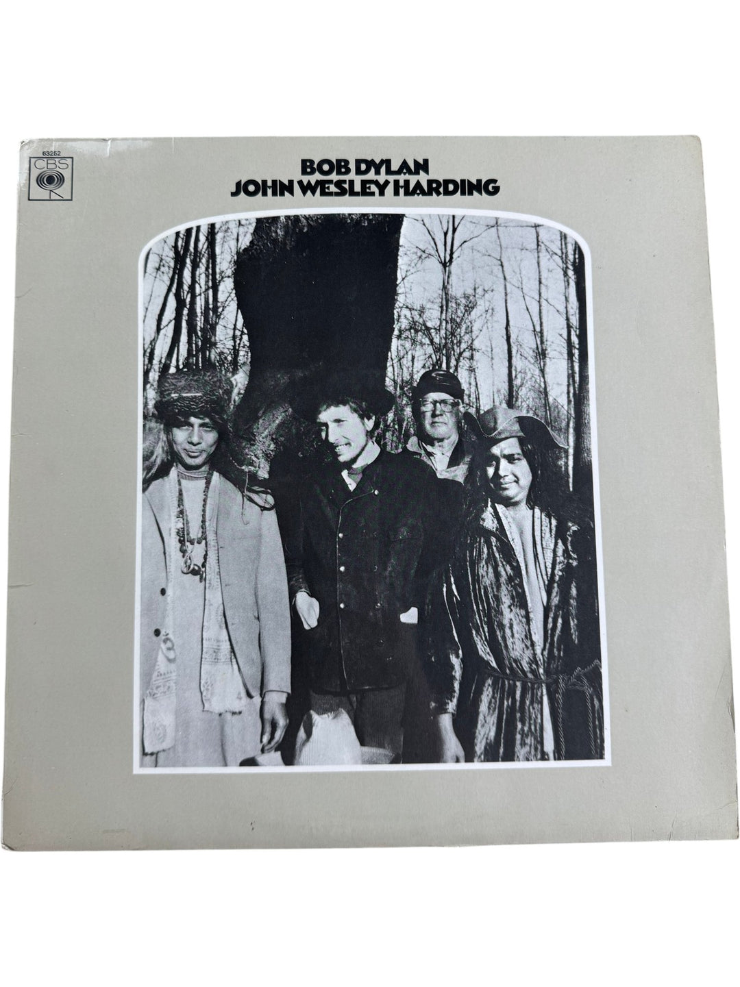 Bob Dylan John Wesley Harding Vinyl Record - Good+