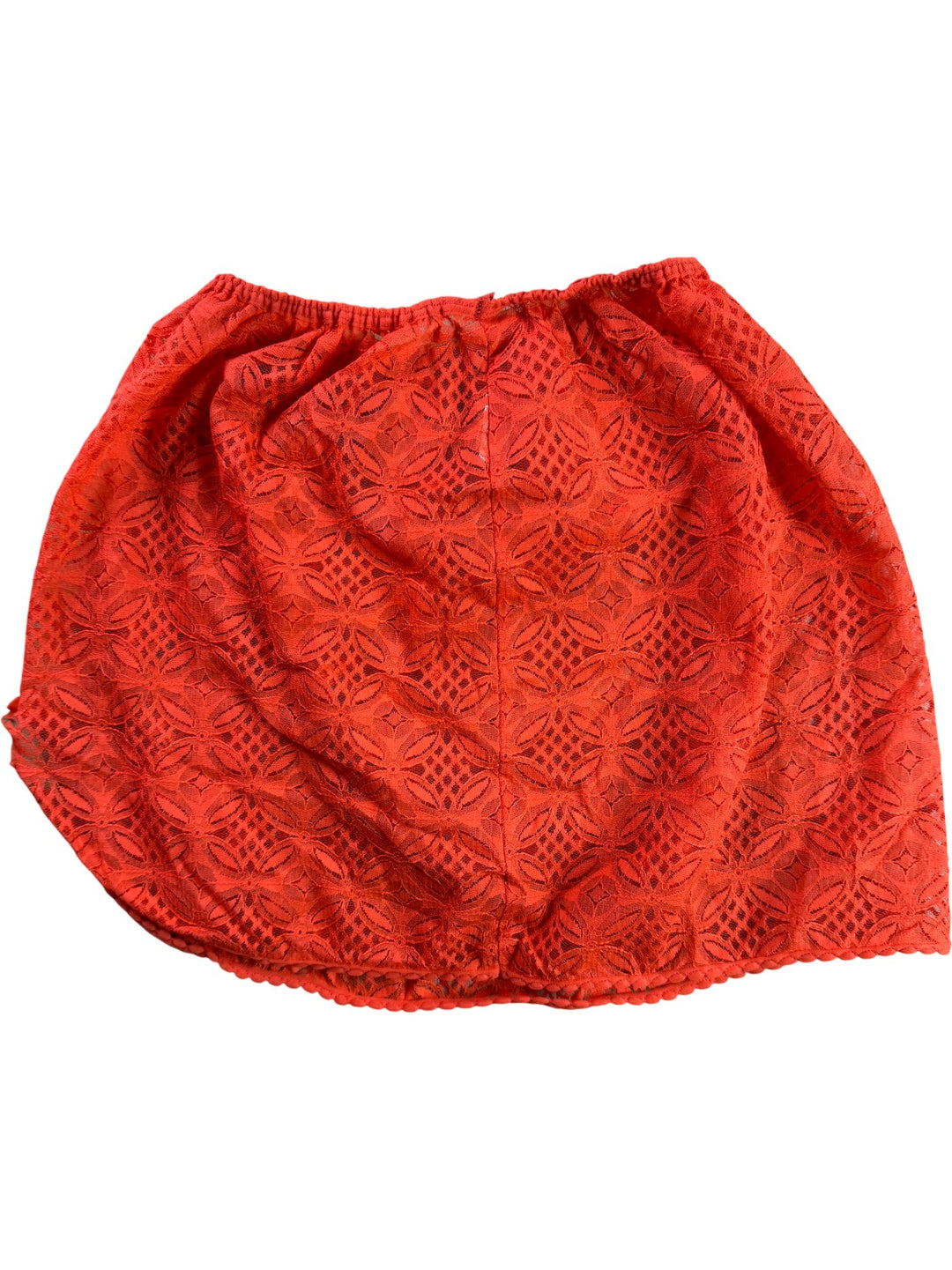Pippa Dee Orange Lace Skirt - XS