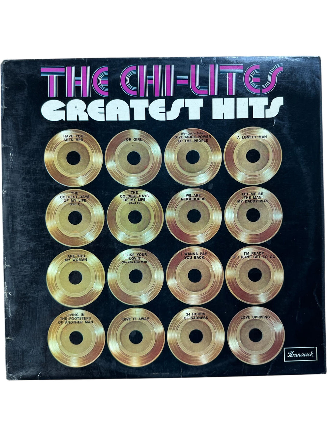 Chi-Lites Greatest Hits Vinyl Record - Fair