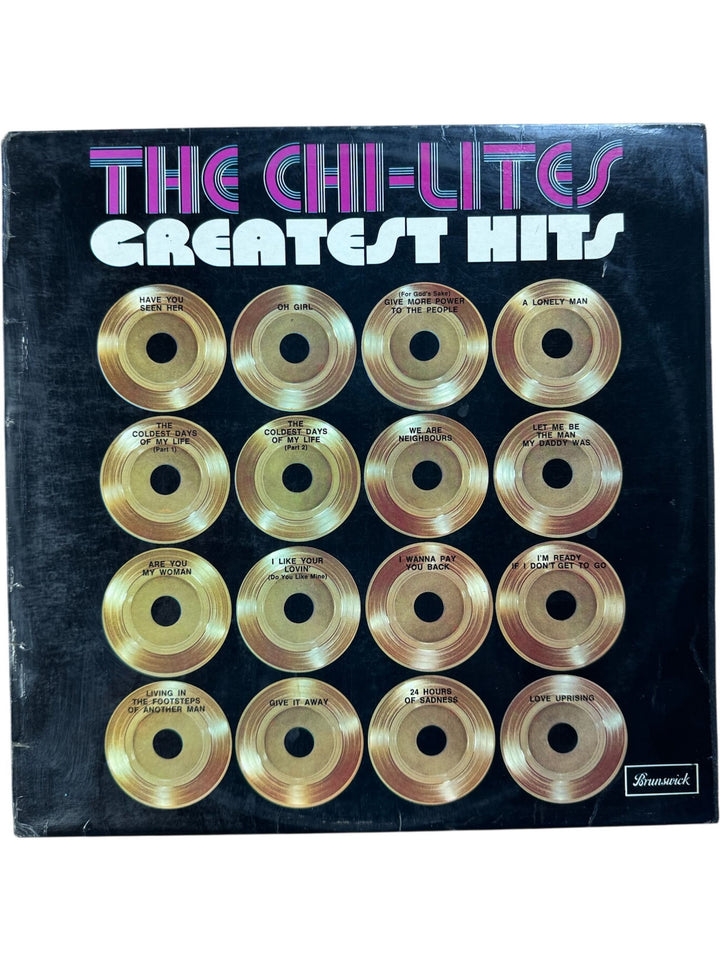 Chi-Lites Greatest Hits Vinyl Record - Fair