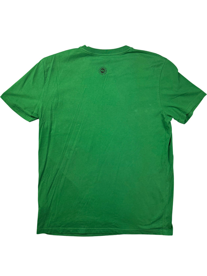 Stanley/Stella Green Smiley T-Shirt - L