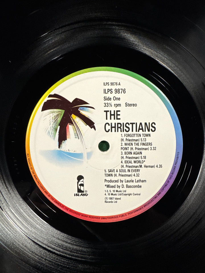 1987 The Christians Vinyl Record Album - Think Vintage
