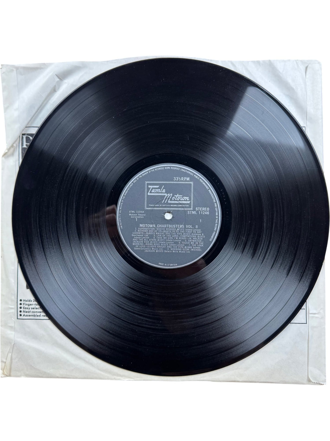 Motown Chartbusters Volume 8 Vinyl - Good