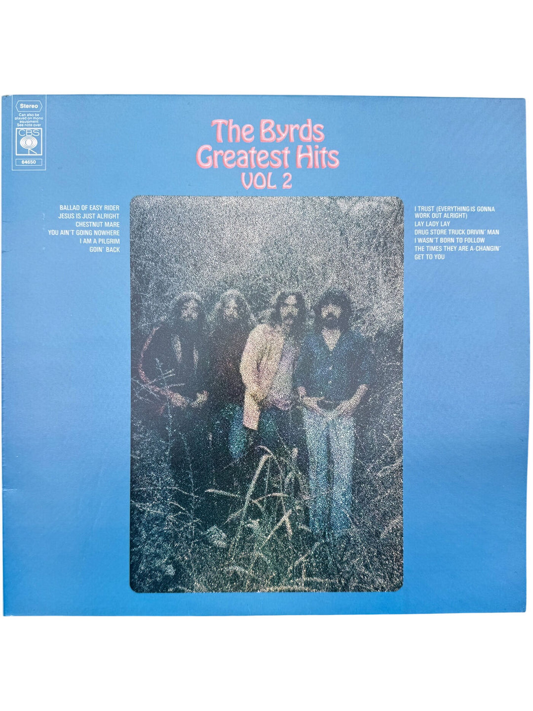 The Byrds Greatest Hits Vol. 2 LP - Very Good