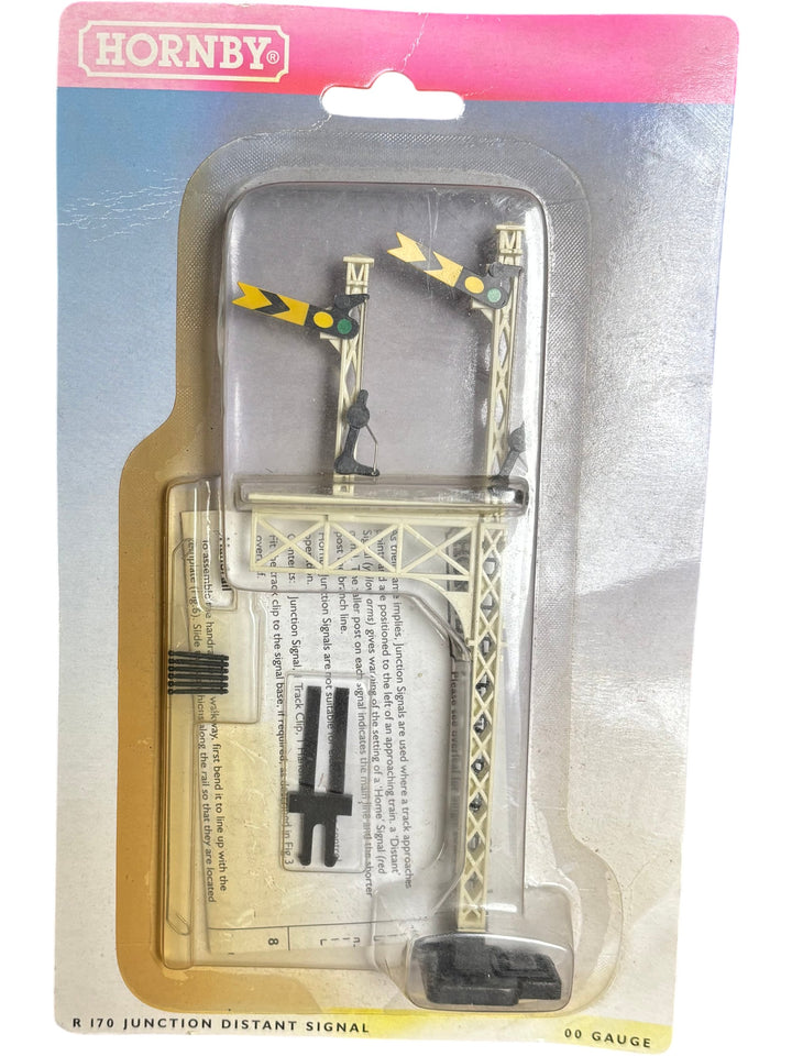 Hornby R170 Junction Distant Signal OO Gauge New Model Railway Accessory - Think Vintage
