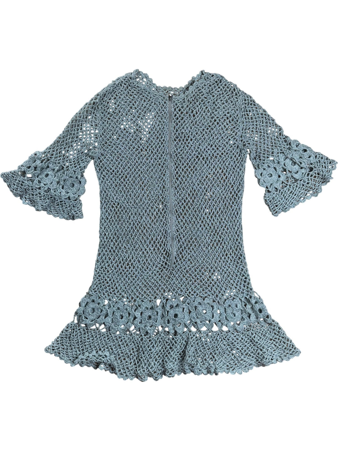 Crochet Patterned Dress - M