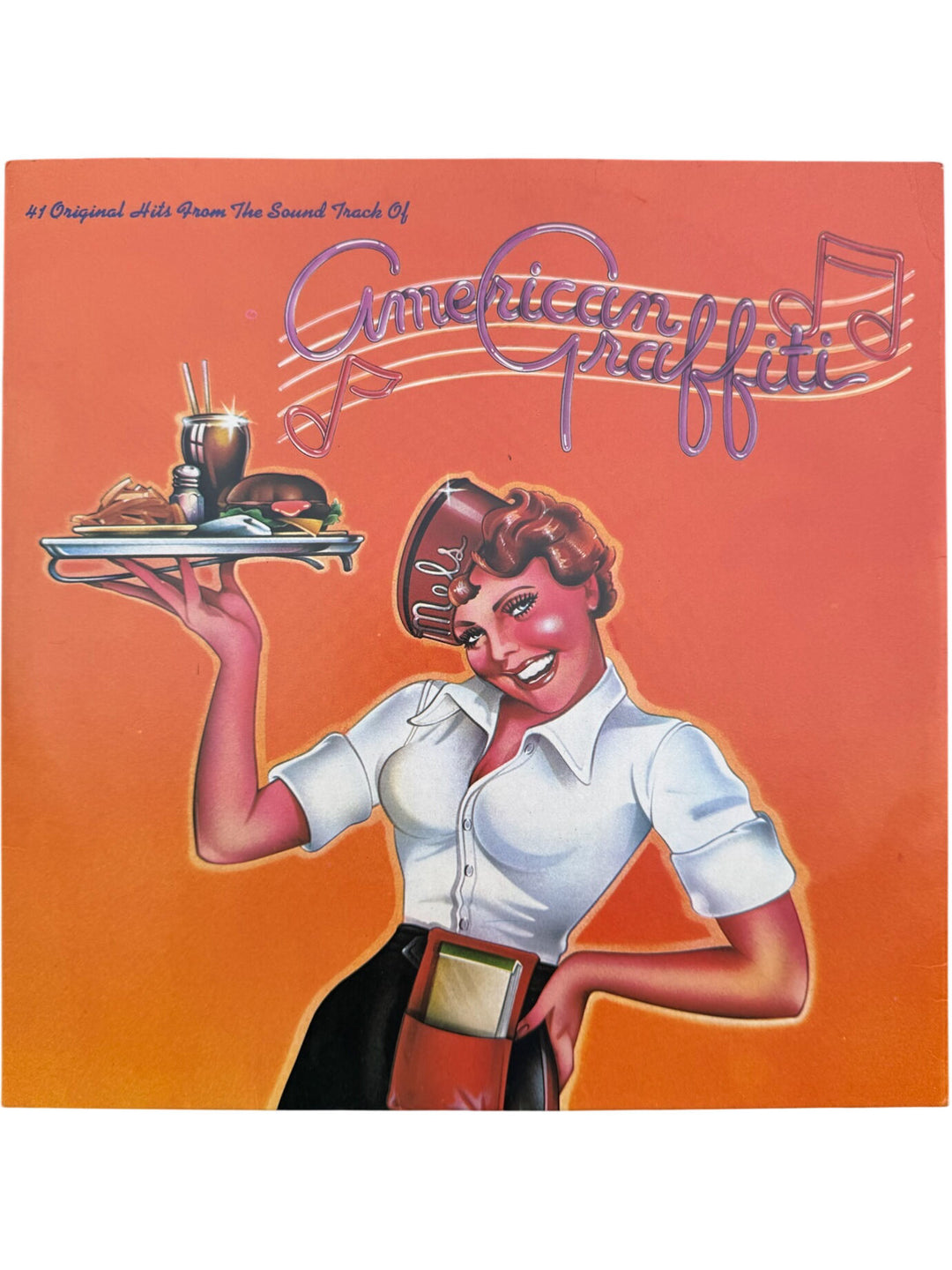 American Graffiti Soundtrack Vinyl Record- Very Good