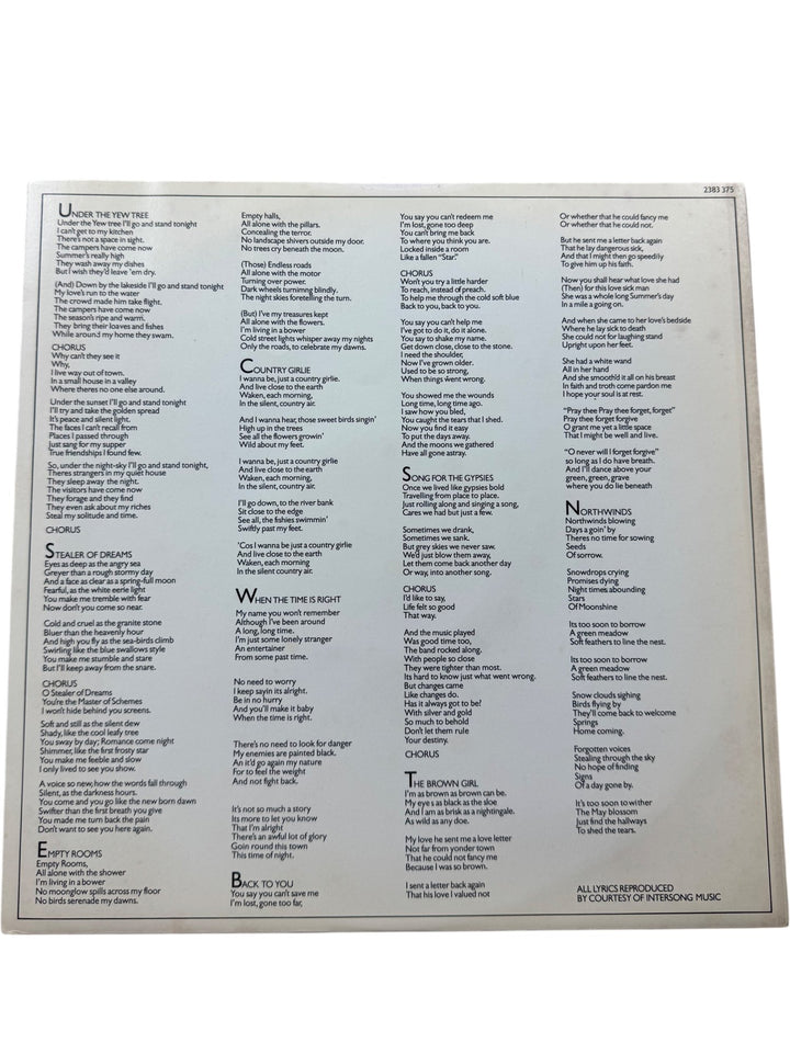 1976 Gay & Terry Woods The Time Is Right Vinyl - Very Good+