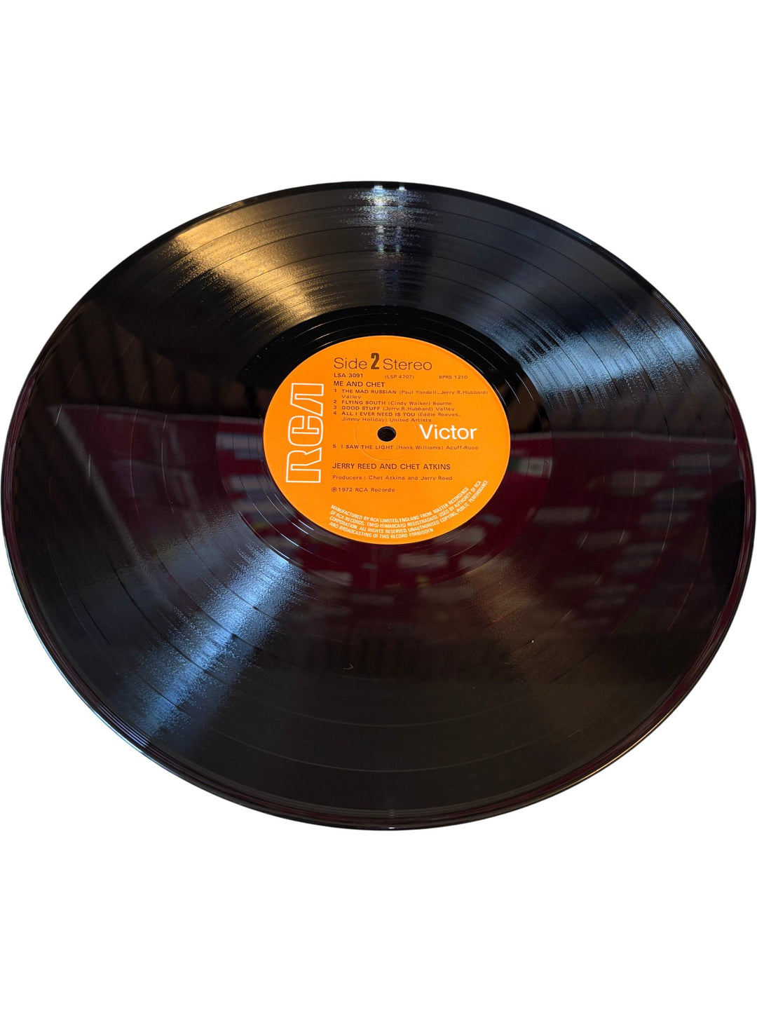 Me And Chet Vinyl by Jerry Reed and Chet Atkins - Fair
