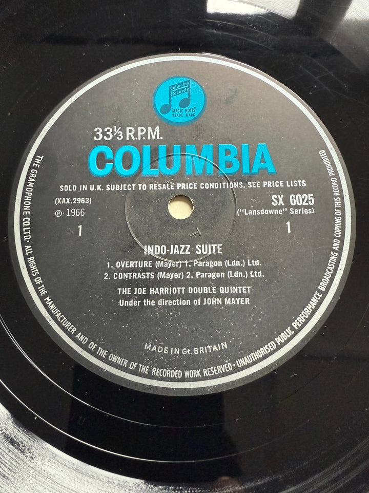 1966 Indo-Jazz Suite Record by Joe Harriott and John Mayer - Think Vintage