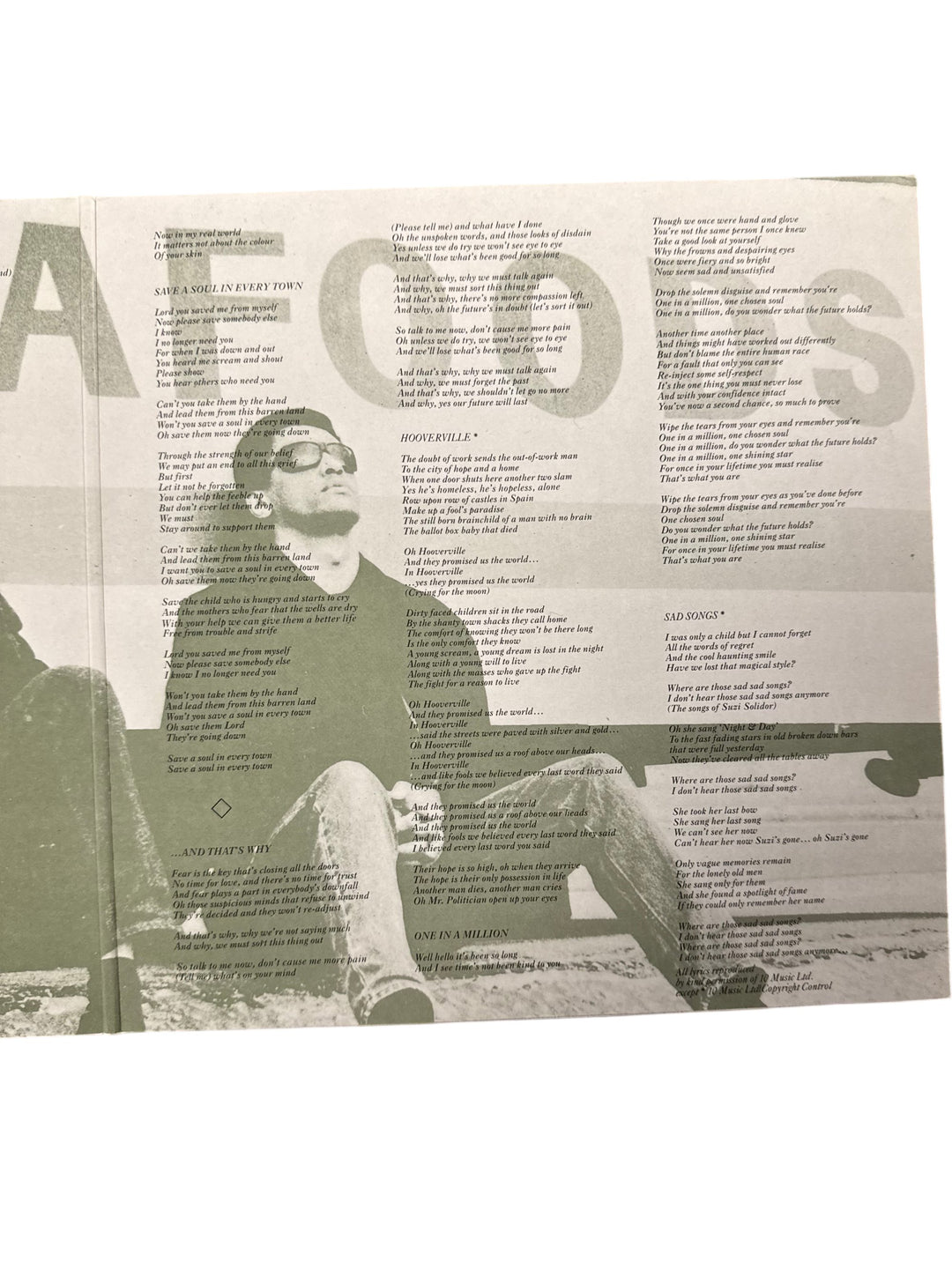1987 The Christians Vinyl Record Album - Think Vintage