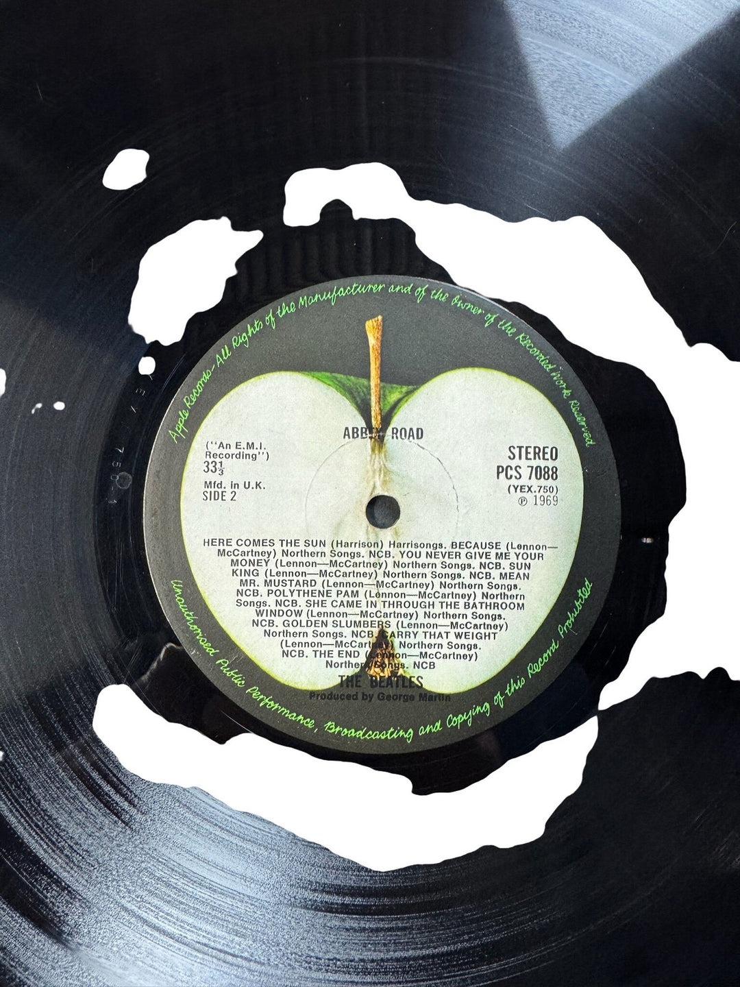The Beatles Abbey Road Vinyl Record - Good