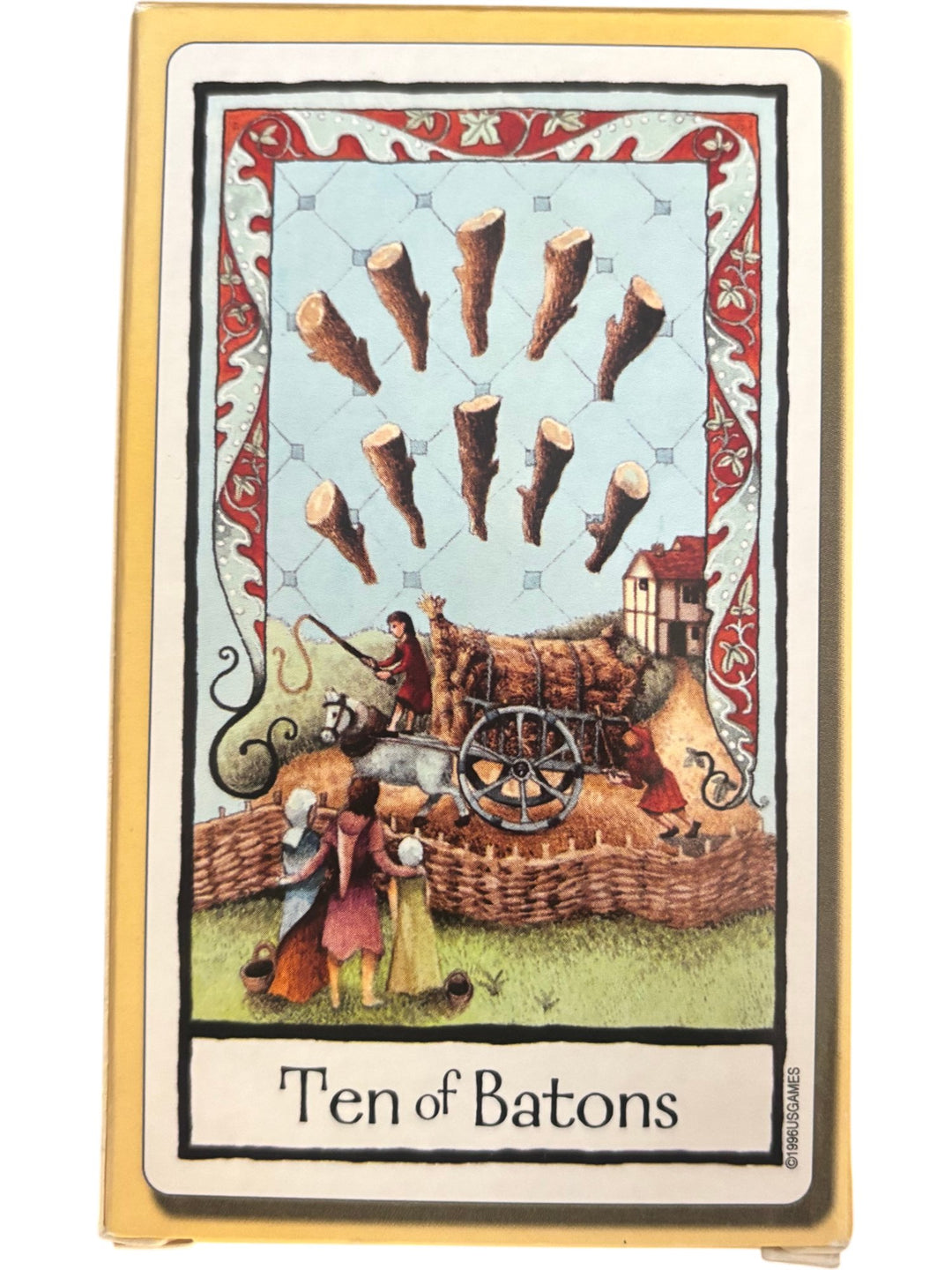 Old English Tarot Cards by Maggie Kneen
