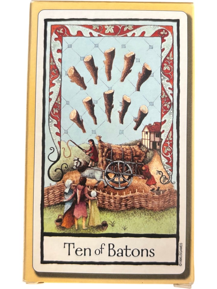 Old English Tarot Cards by Maggie Kneen