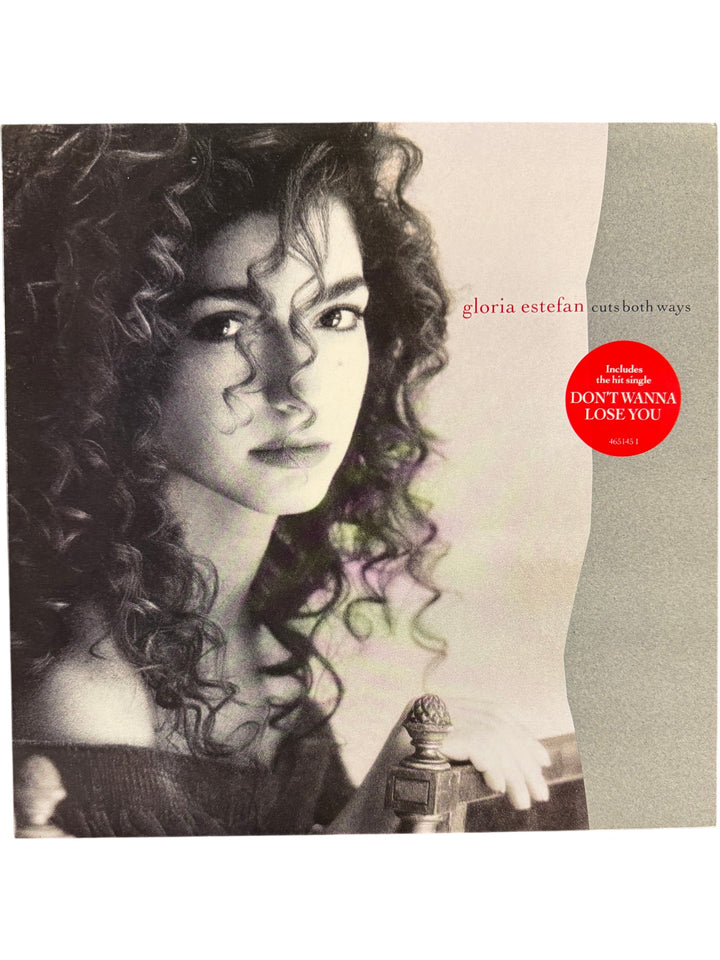1989 Gloria Estefan Cuts Both Ways Vinyl Record - Think Vintage