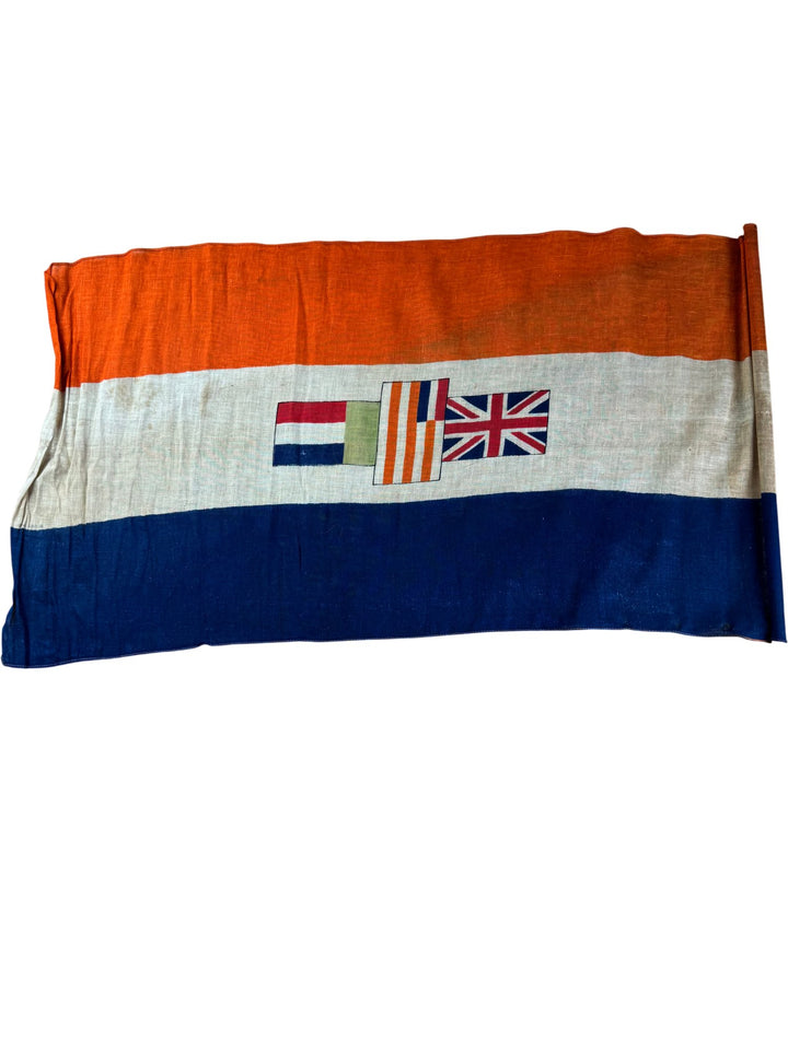 Vintage South African Flag with Union Jack
