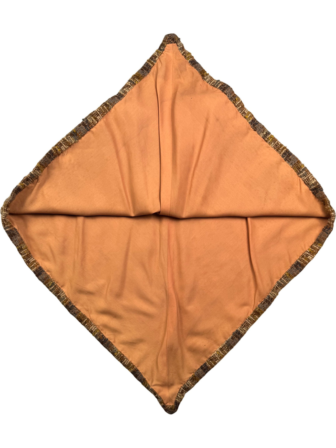 1960s Multicolor Patterned Poncho - S