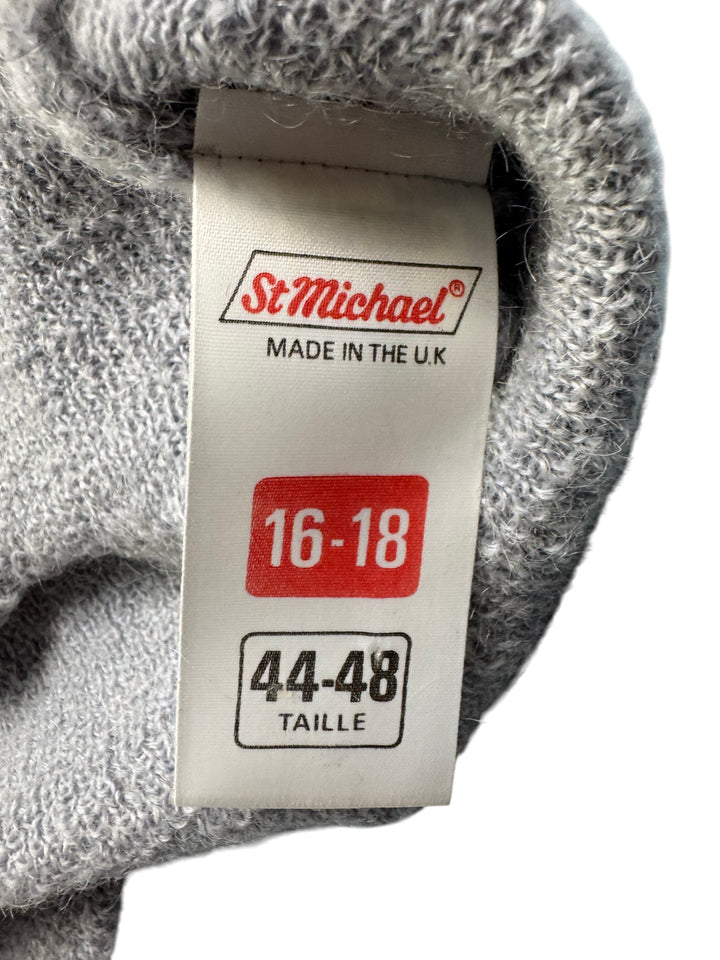 St Michael Mohair Blend Batwing Sweater - S