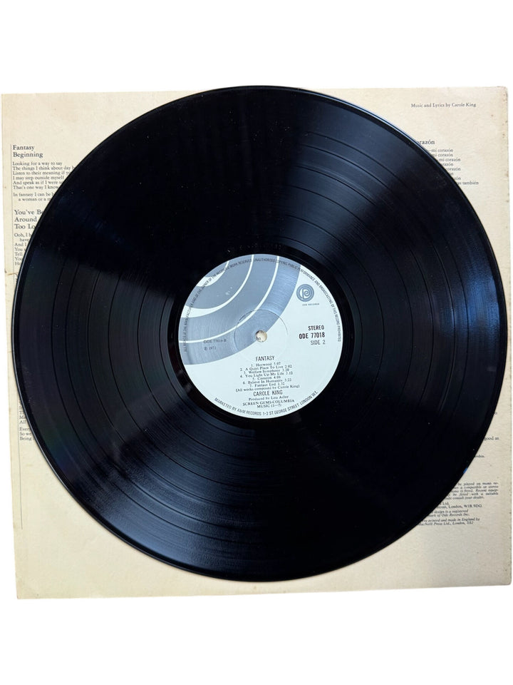 Carole King Fantasy Vinyl Record - Fair