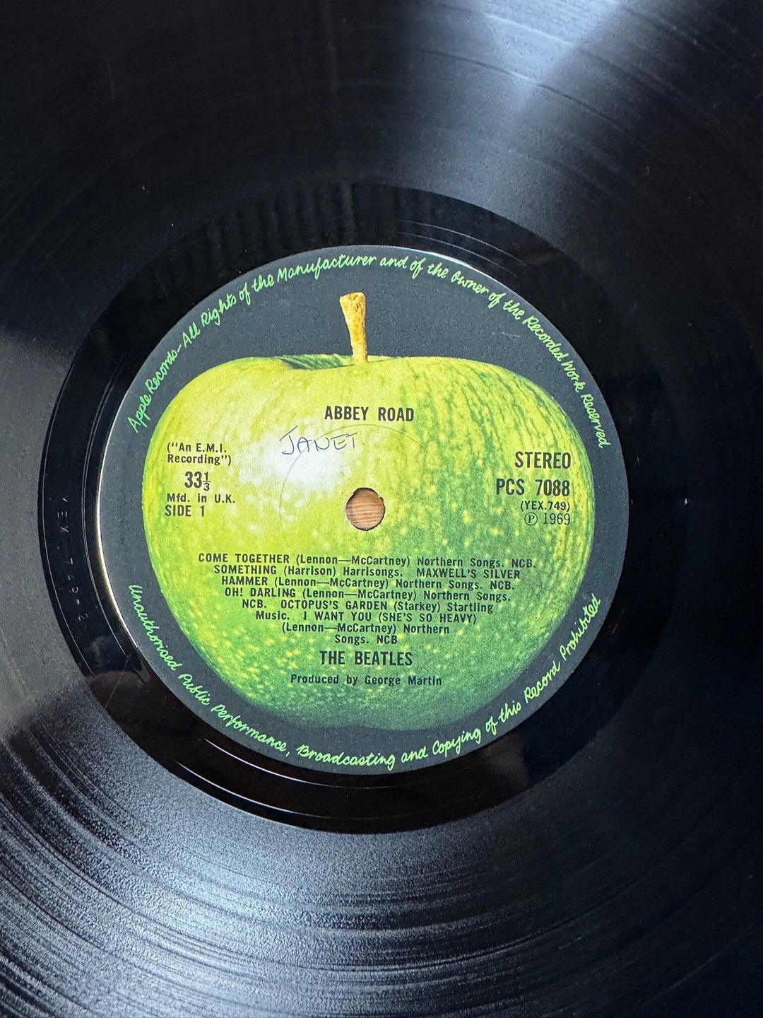 The Beatles Abbey Road Vinyl Record - Good