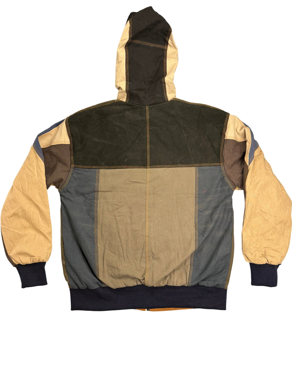 Carhartt Multicolor Patchwork Hoodie - Think Vintage