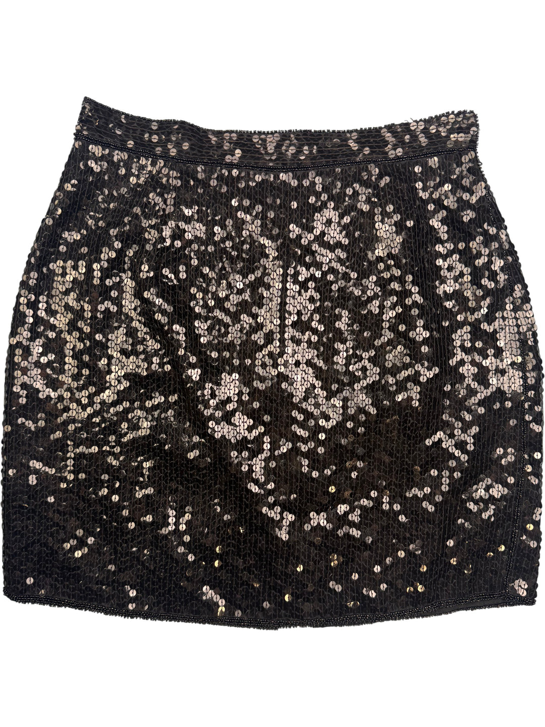 Wallis Sequin Pencil Skirt - S - Think Vintage