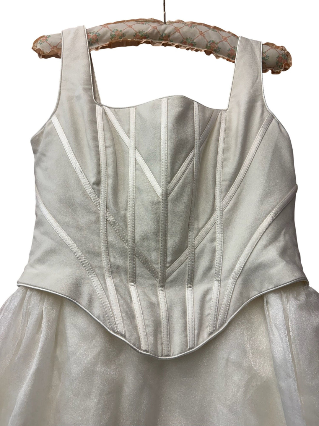 Elegant Bridal White Wedding Dress