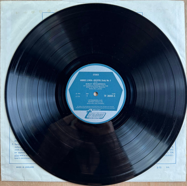 1960s Electronic Music Vinyl Record - Very Good