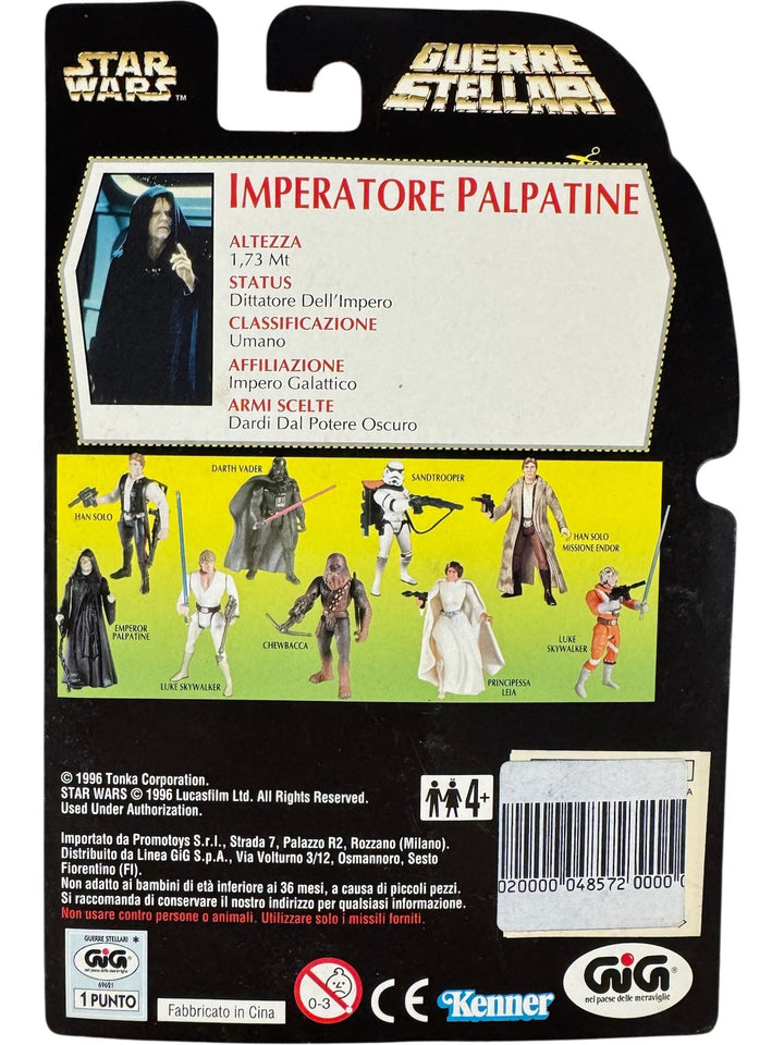 Star Wars Kenner Imperatore Palpatine Action Figure