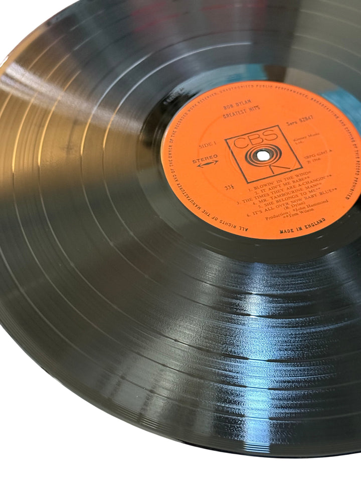 Bob Dylan Greatest Hits LP Record