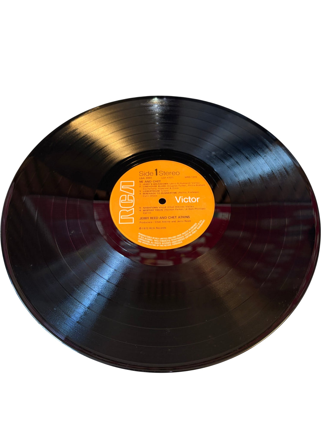 Me And Chet Vinyl by Jerry Reed and Chet Atkins - Fair