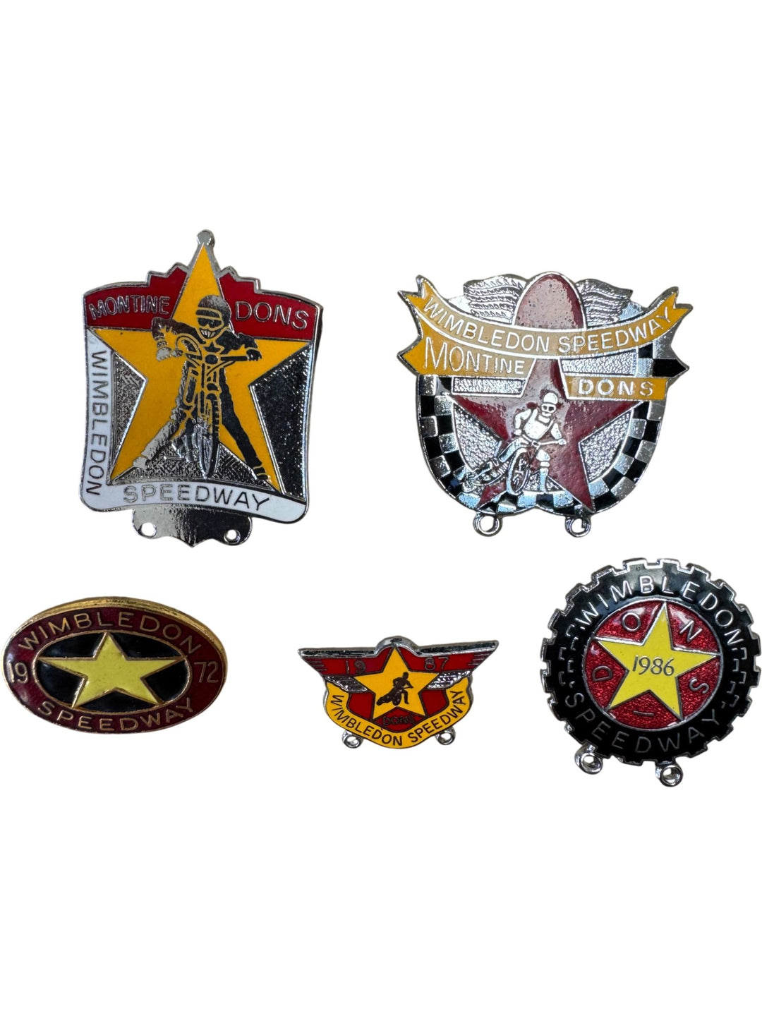 Wimbledon Speedway Badge Collection
