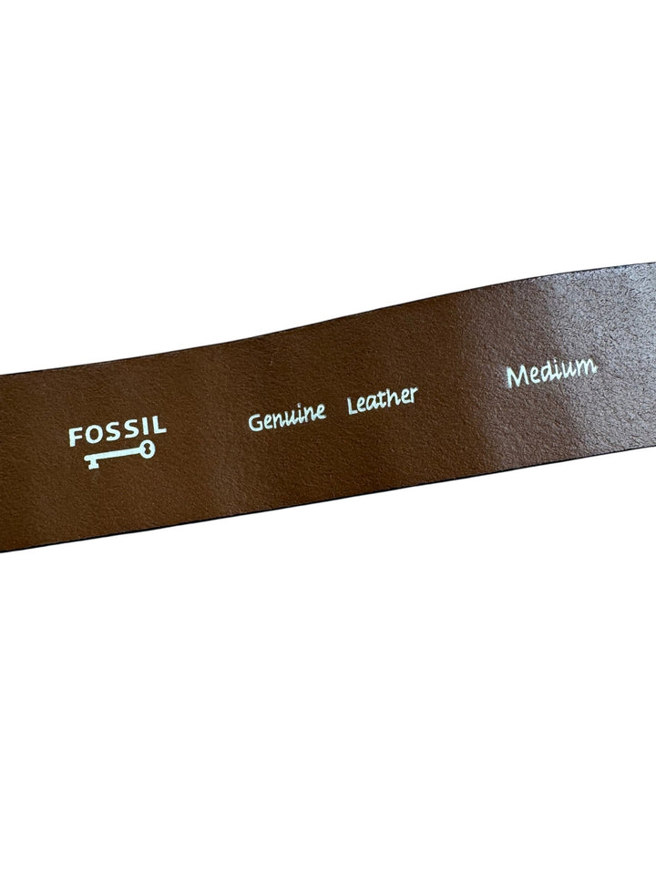 Fossil Patchwork Leather Belt - W33-36