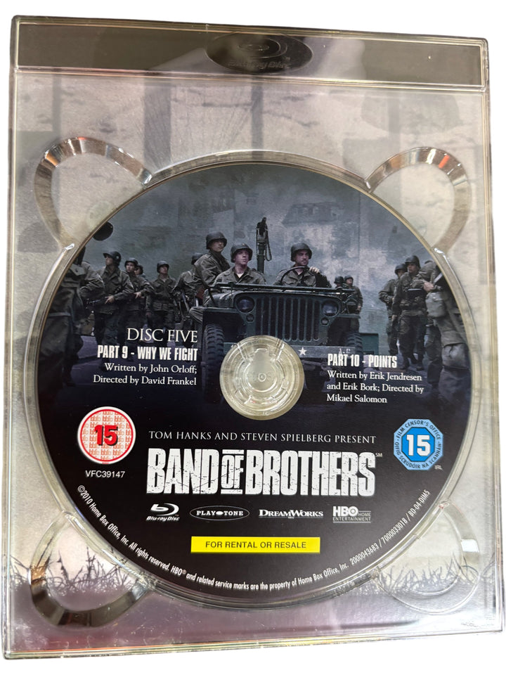 Band of Brothers Blu-ray Box Set Steelbook 6 Discs War Drama HBO - Think Vintage